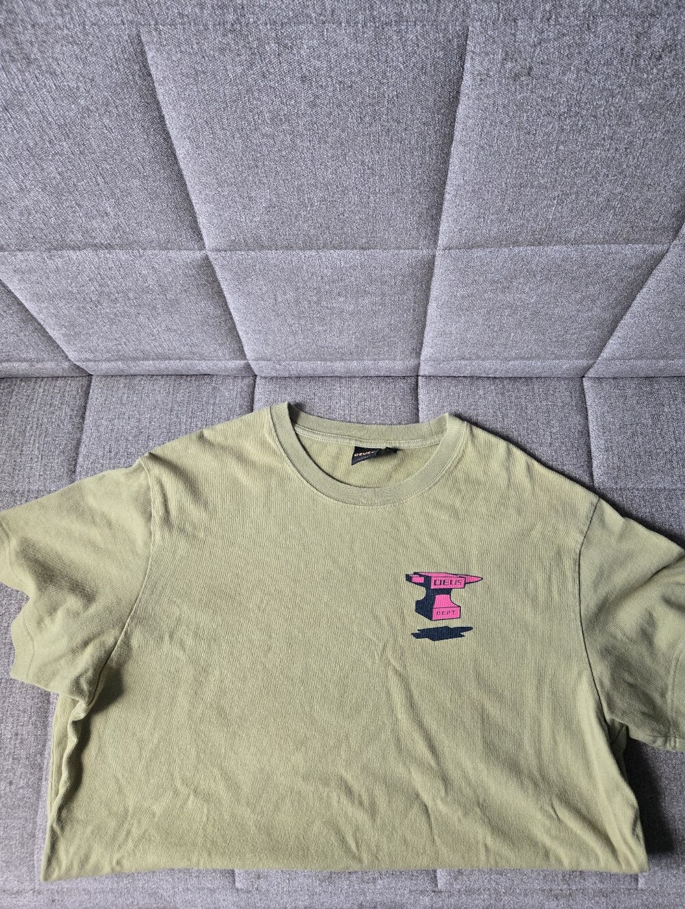 Deus Ex Machina | Graphic Logo Customs Cartoon T-Shirt In Green Size L